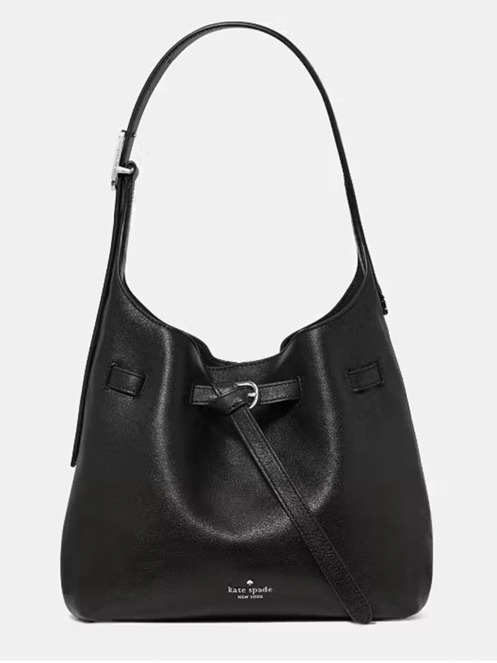 Kate Spade New York 454 Belted Small Shoulder Bag Black